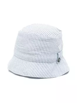 Tartine Et Chocolat полосатая шляпа из сирсакера, белый