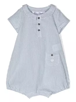 Tartine Et Chocolat полосатое боди из сирсакера, синий