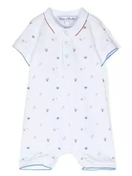 Tartine Et Chocolat ромпер Avenue de la Mer, синий