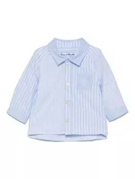 Tartine Et Chocolat рубашка в полоску, синий