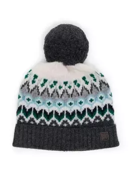 Tartine Et Chocolat шапочка в стиле «фэр-айл» с интарсией, серый