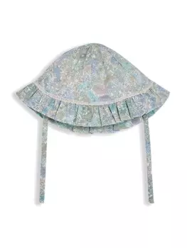 Tartine Et Chocolat шляпа с цветочным принтом, зеленый