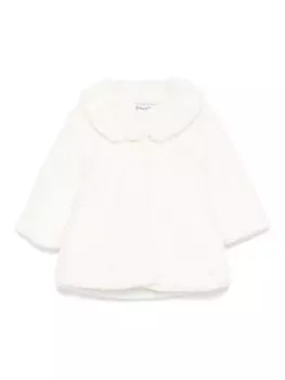 Tartine Et Chocolat шуба из искусственного меха, белый