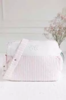 Tartine et chocolat Сумка для коляски с функцией пеленания 43 x 30 x 16 см, розовый