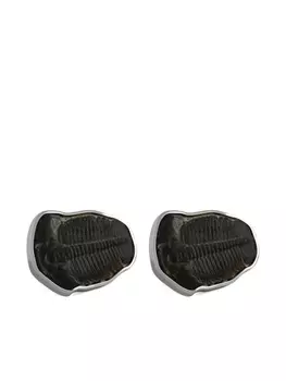 Tateossian запонки Trilobytes, белый