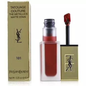 Tatouage Couture The Metallics 101 Chrome Red Clash 6мл Yves Saint Laurent