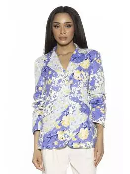 Тау Блейзер ALEXIA ADMOR, цвет lilac multi