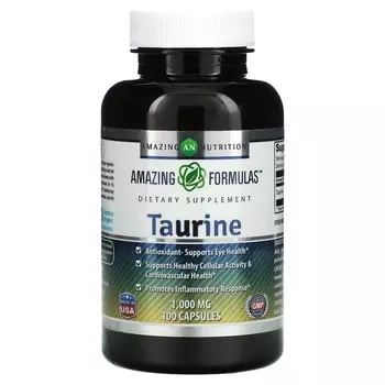 Таурин Amazing Nutrition, 100 капсул