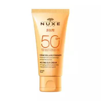 Тающий солнцезащитный крем spf 50 Crema Fundente Para El Rostro Alta Proteccin Spf50 Nuxe, 50 ml