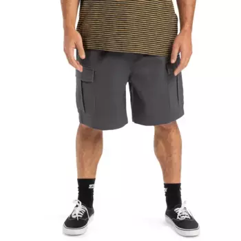 Taxer 19" Quiksilver Мужские шорты-карго на Бермудах, чёрный