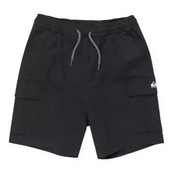 Taxer Quiksilver детские шорты-карго, чёрный