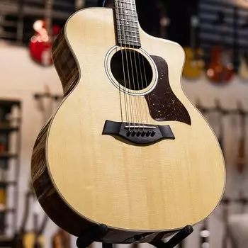 Taylor 214ce-K DLX Grand Auditorium Acoustic/Electric с роскошным жестким кейсом