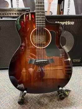 Taylor 224ce-K Deluxe Shaded Edgeburst с футляром