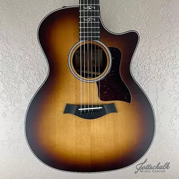 Taylor 314ce LTD Стеганая Sapele с распорками V-Class 2021 - Shaded Edgeburst 314ce LTD Quilted Sapele with V-Class Bracing