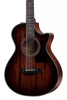 Taylor 362ce V-Class Grand Concert 12-струнная электроакустическая гитара - Shaded Edge Burst Taylor 362ce V-Class Grand Concert 12-String -Electric Guitar -