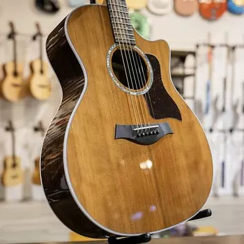 Taylor 414ce LTD Rosewood/Redwood Grand Auditorium с роскошным жестким корпусом