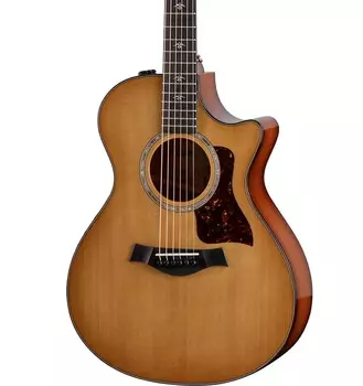 Taylor 512ce Urban Ironbark/Torrefied Sitka с чехлом