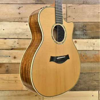 Taylor 514ce LTD Grand Auditorium Limited - 2022 Электроакустическая гитара - Кедр/Фигурное черное дерево