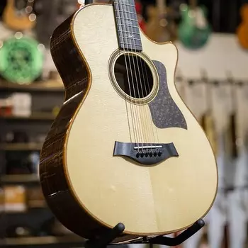 Taylor 712ce V-класс с 12 ладами и роскошным жестким футляром 712ce 12-Fret