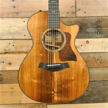 Taylor 722ce Grand Concert V-class - задняя и боковые панели Select Koa - Natural Satin Acoustic/Electric