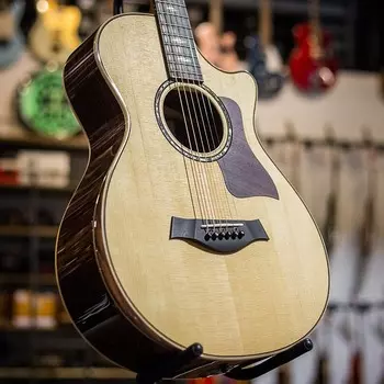 Taylor 812ce 12-Fret V-Class Grand Concert Acoustic/Electric с жестким кейсом