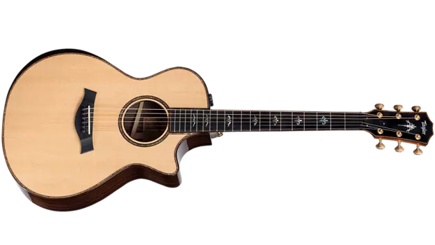 Taylor 912ce Grand Concert V Class, задняя дека и обечайка из индийского палисандра 912CEVCLASS