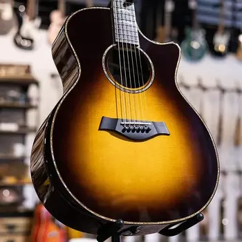 Taylor 914ce-SB V-Class Grand Auditorium Acoustic/Electric с роскошным жестким кейсом