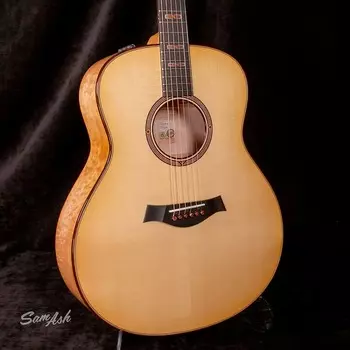 Taylor Custom # 30: Grand Orchestra, стеганый крупнолистный клен / лутц-ель Taylor Custom #30: Grand Orchestra, Quilted Big Leaf Maple/Lutz Spruce
