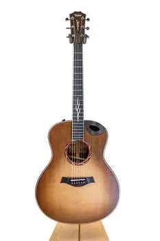 Taylor Custom GS 2022 Wild Honey Burst Torrified Lutz Spruce Top, палисандр B/S, переплет Cocobolo