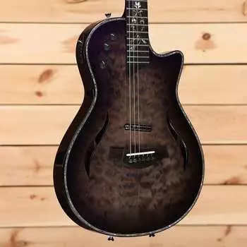 Taylor Custom T5z — фиолетово-синий цвет с затененным верхом Edgeburst — 1212092148