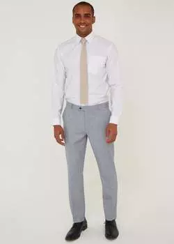 Taylor & Wright Серые брюки узкого кроя Hanks