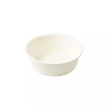 Тазик Muji круглый, белый