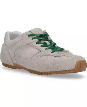 Tb.56 Замшевые мохнатые светло-серые кожаные кроссовки ALOHAS