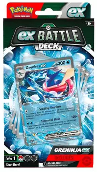TCG Pokemon, карты боевой колоды Deluxe — Greninja EX