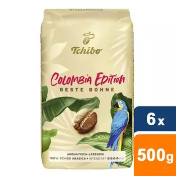 Tchibo - Бобы Best Beans Colombia Edition - 6x 500 г