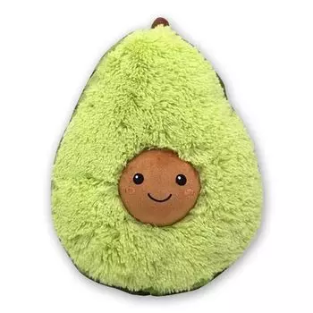 TE-Trend плюшевая игрушка с изображением авокадо, плюшевая игрушка, подушка, игрушка, приятная игрушка для еды, подушка с фруктами, AVO Cado, 25 см, разноцветная TE-IMPORTE