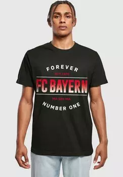 Team Forever Number One Round Neck FC Bayern Mnchen, черный