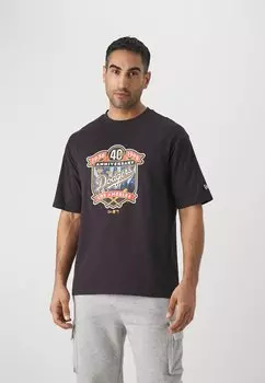 Team Mlb Los Angeles Dodgers Anniversary Tee New Era, цвет navy/white