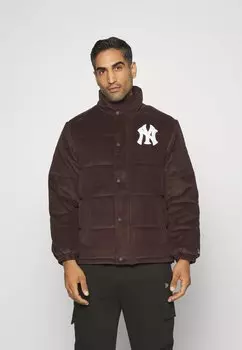 Team Mlb New York Yankees Puffer Jacket New Era, коричневый