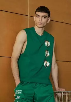 Team Nba Boston Celtics Sleevelics New Era, цвет green/white