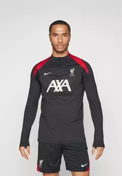 Team Nike, черный/спортивно-красный/светлое дерево Lfc Drill Top