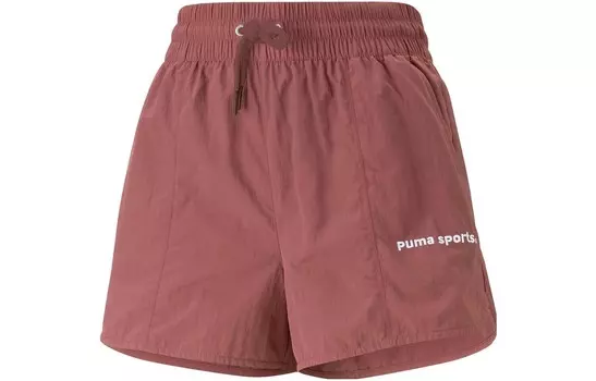 TEAM Повседневные шорты женские Фиолетовые Puma