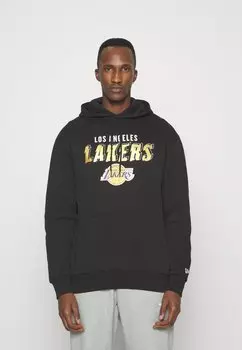 Team Толстовка с капюшоном NBA LOS ANGELES LAKERS TEAM SCRIPT New Era, черный