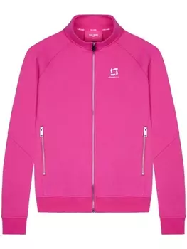 TEAM WANG design спортивная куртка на молнии с логотипом, розовый