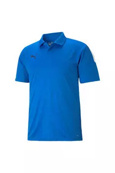 TeamLIGA Поло на боковой линии Puma, синий