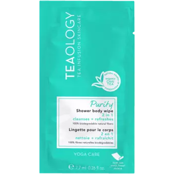Teaology Yoga очищающая салфетка для тела, 1 шт.