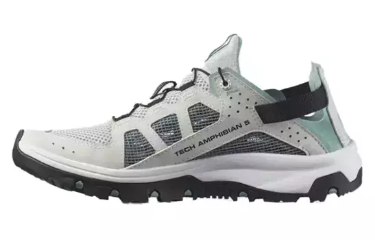 Techamphibian 5 Кроссовки женские с низким верхом Серый/белый Salomon