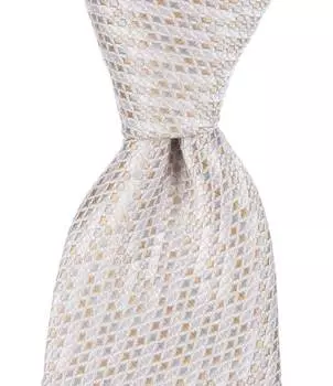 Ted Baker London Dalton Mini-Print 3 1/4 Шелковый галстук, белый