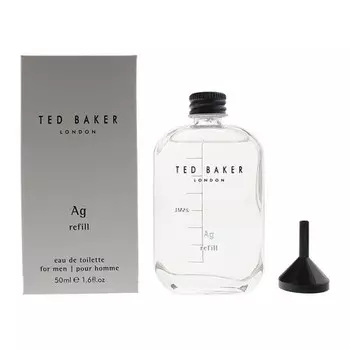 Ted Baker Tonics Ag Silver Men's Refill Bottle Eau de Toilette 50мл
