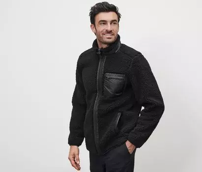 Тедди куртка Tchibo, черный